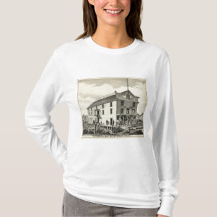T-shirts GC Ormerod, o construtor do barco, parque de