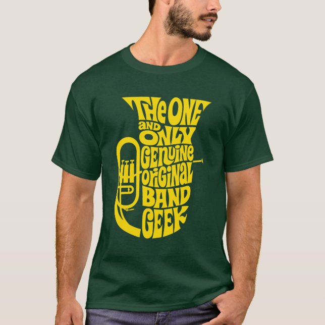 T-shirts Geek da banda (Frente)