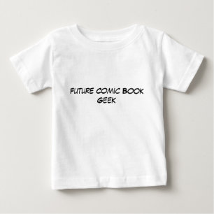 T-shirts Geek futuro da banda desenhada - bebê