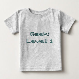 T-shirts Geek: Nível 1