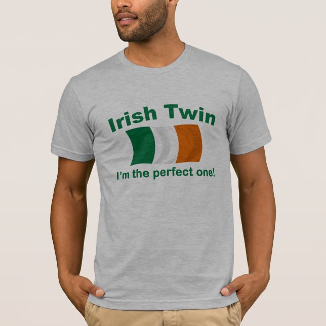 T-shirts Gêmeo irlandês perfeito (Frente)