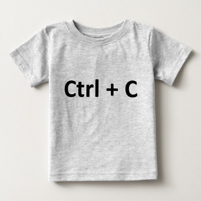 T-shirts Gêmeos da pasta da cópia do CTRL C CTRL V (Frente)