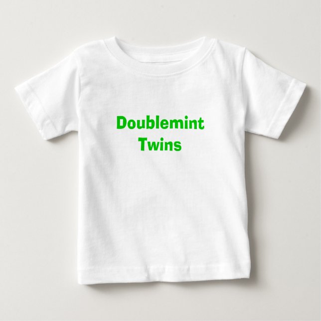 T-shirts Gêmeos de Doublemint (Frente)
