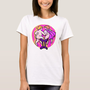 T-shirts Gemini Painting with Symbol, estilo 1970