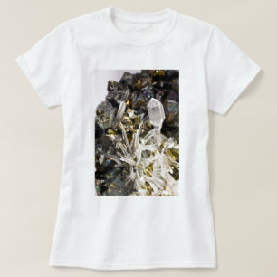 T-shirts Gemology de cristal espiritual da rocha da idade