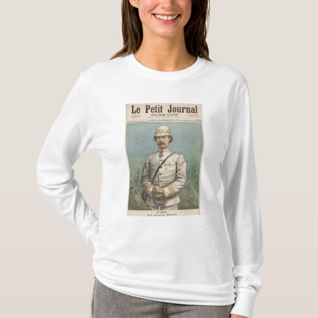 T-shirts General Alfred Amedee Dodds em Dahomey (Frente)