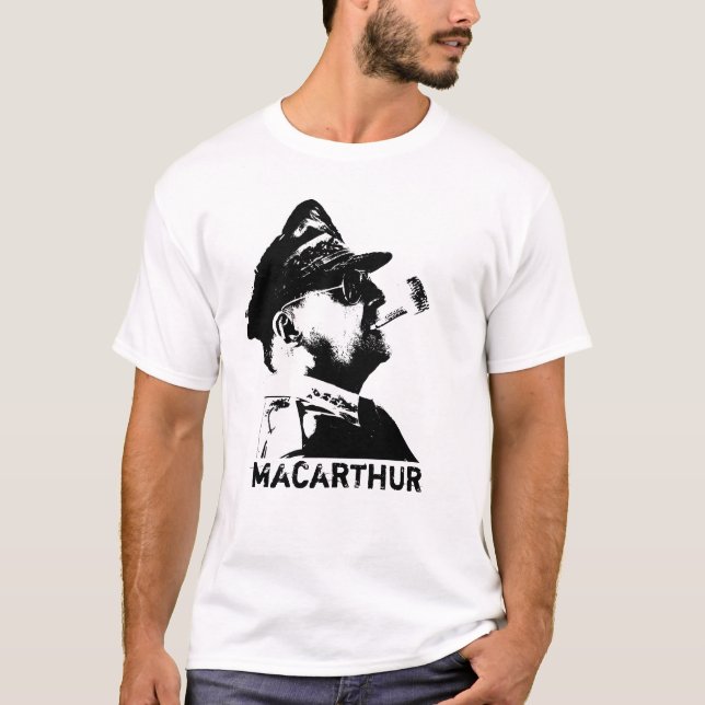 T-shirts General Douglas MacArthur (Frente)