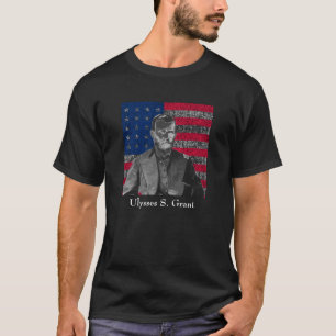 T-shirts General Grant e a bandeira americana