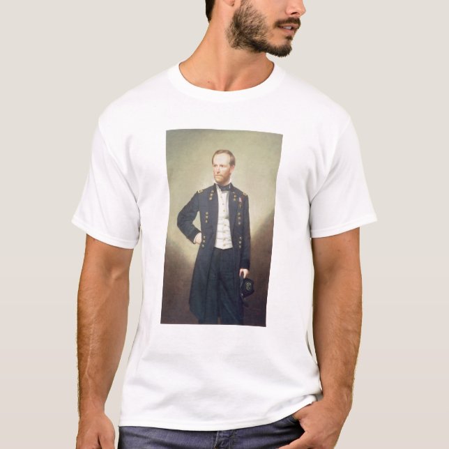T-shirts General William Sherman 1866 (Frente)