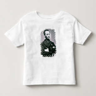 T-shirts General William T. Sherman (1820-91) (foto de b/w)