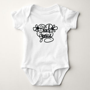 T-shirts Gênio de menina negra