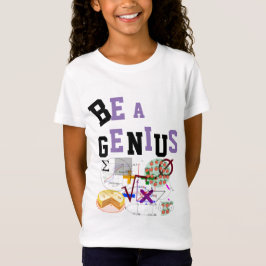 T-shirts GENIUS Tshirt 4 Nome das raparigas nas costas