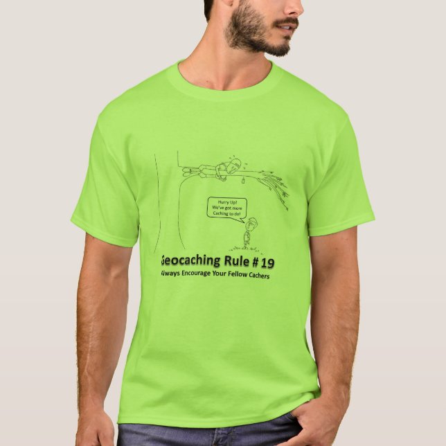 T-shirts Geocaching DNF - Incentivo 2 (Frente)