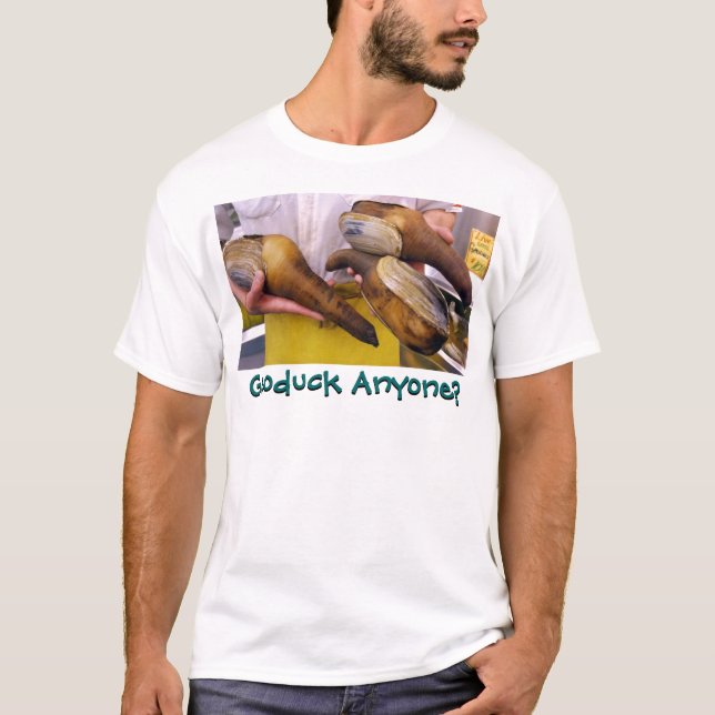 T-shirts Geoduck qualquer um? (Frente)