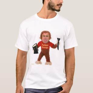 T-shirts George Bush furioso