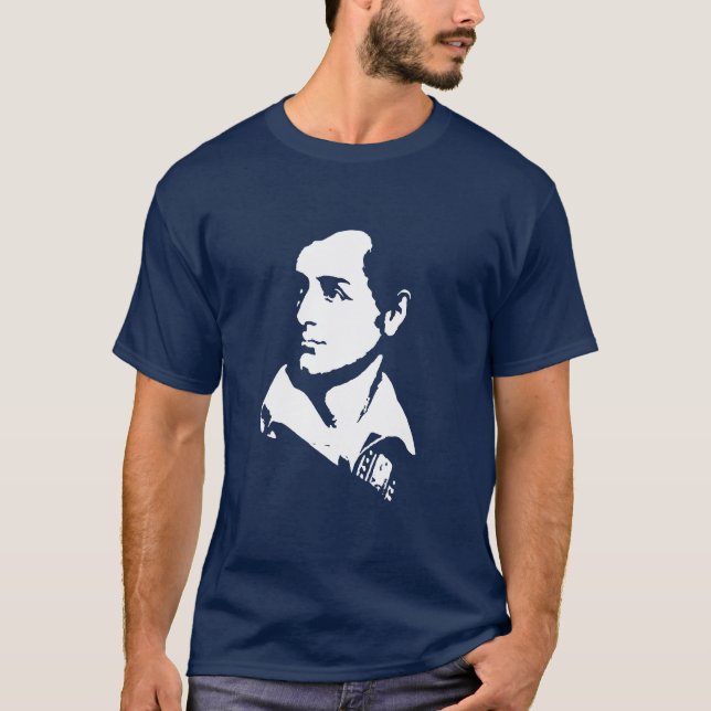 T-shirts George Byron (Frente)