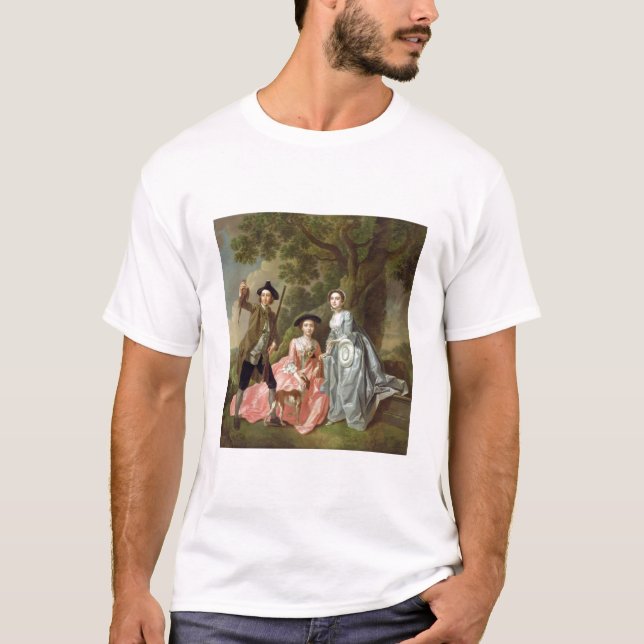 T-shirts George Rogers com sua esposa, Margaret, e seu Sis (Frente)