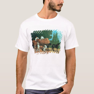 T-shirts George Stubbs   o vagão da colheita