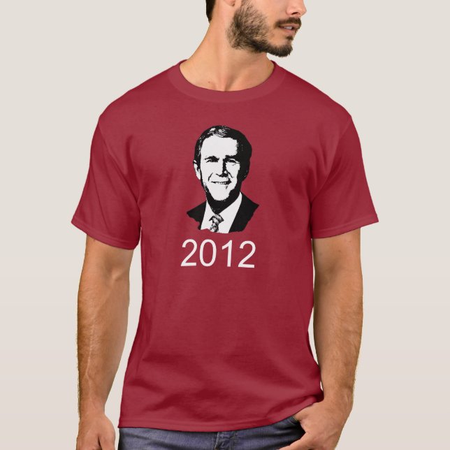 T-shirts George W Bush 2012 (Frente)