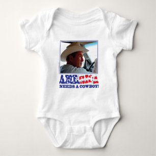 T-shirts George W Bush - A América precisa de um caubói