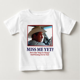 T-shirts George W Bush - Sinto Falta De Mim Ainda