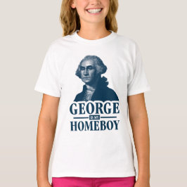 T-shirts George Washington é meu ficar em casa