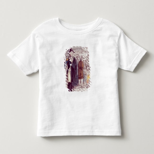T-shirts George Washington na forja do vale (Frente)