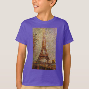 T-shirts Georges Seurat: A Torre Eiffel (1889)