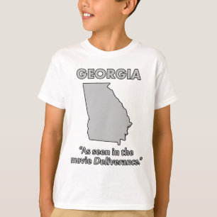 T-shirts Geórgia - Como visto no filme Deliverance