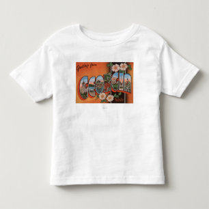 T-shirts Geórgia (rosa Cherokee) - grandes cenas da letra