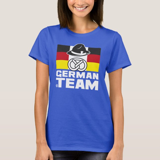 T-shirts GERMAN EQUIPA 2 Mulher (Frente)