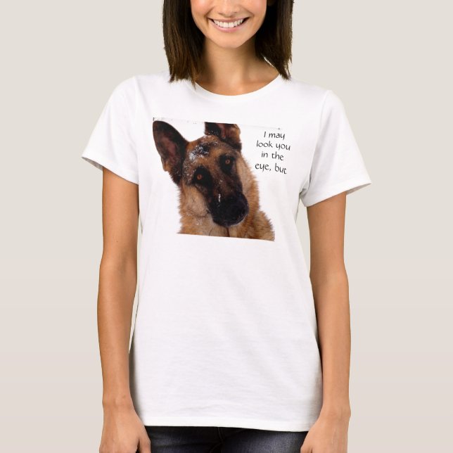 T-shirts German shepherd (Frente)