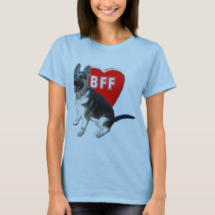 T-shirts German shepherd BFF