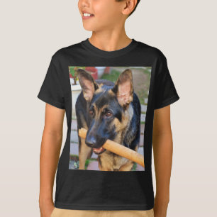 T-shirts German shepherd por Shirley Taylor