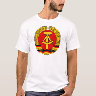 T-shirts German tique de cra de manifestação Republic (GDR)
