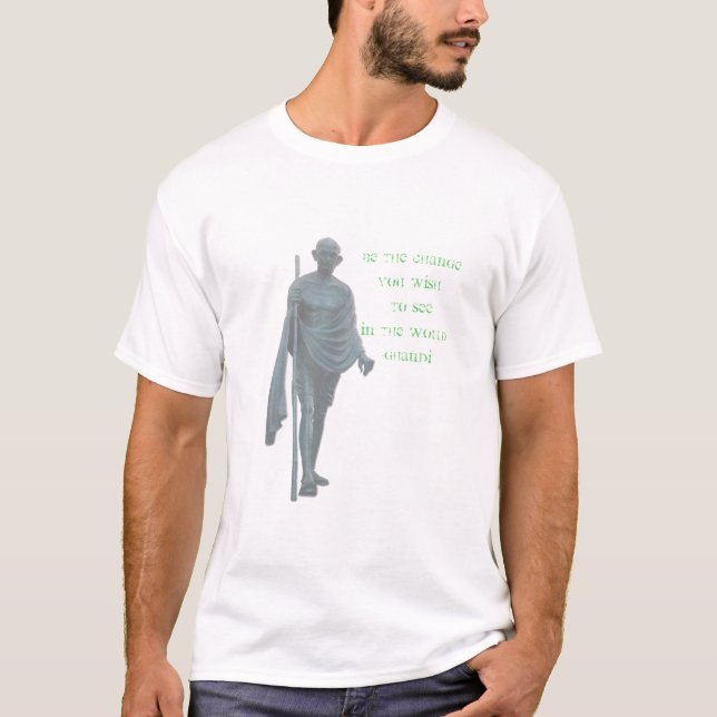 T-shirts ghandi (Frente)