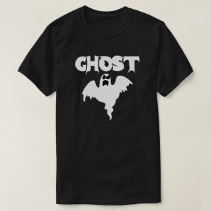 T-shirts Ghost Halloween Negro Bonito