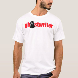 T-shirts Ghostwriter - fantasma preto