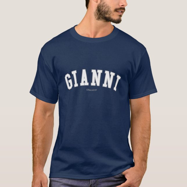 T-shirts Gianni (Frente)