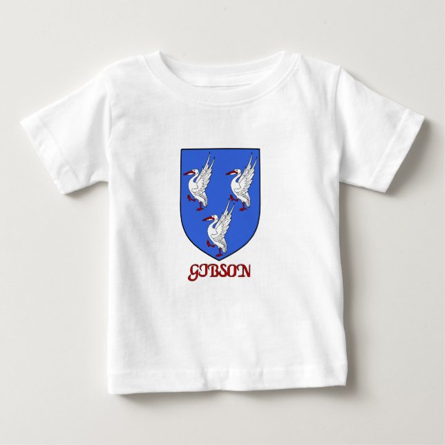 T-shirts Gibson Family Shield (Frente)