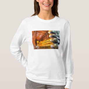 T-shirts Gigante Buda reclinado dentro do templo, Wat Pho,