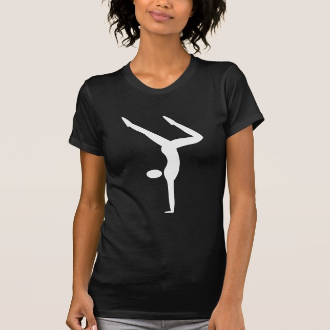T-shirts Ginástica - Branco (Frente)