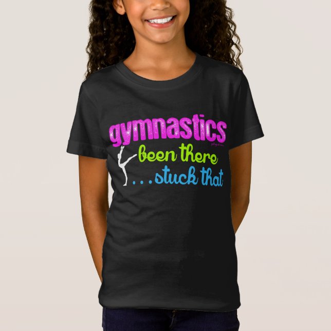 T-shirts Ginástica - colado lá isso…. (Frente)