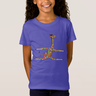 T-shirts Ginástica do arco-íris pelos Feliz Juul Empresa