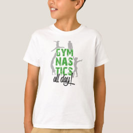 T-shirts Ginástica O dia todo ・ manga longa