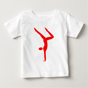 T-shirts Ginástica - Vermelho
