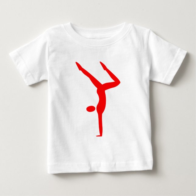 T-shirts Ginástica - Vermelho (Frente)