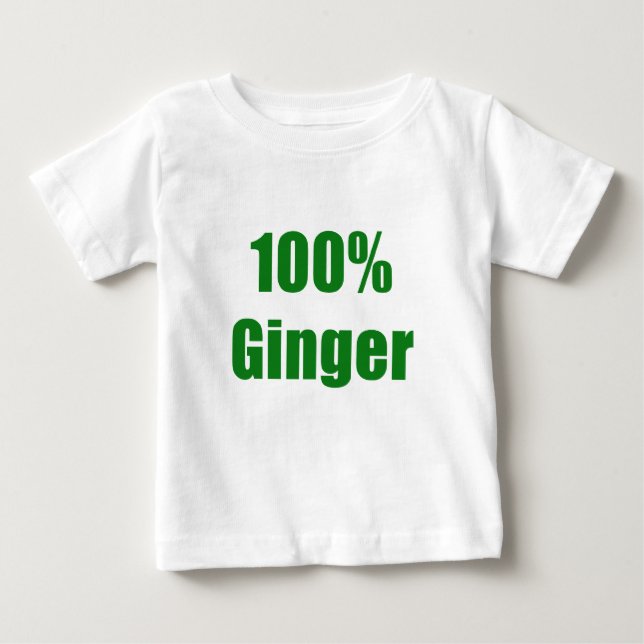 T-shirts Ginger 100% (Frente)