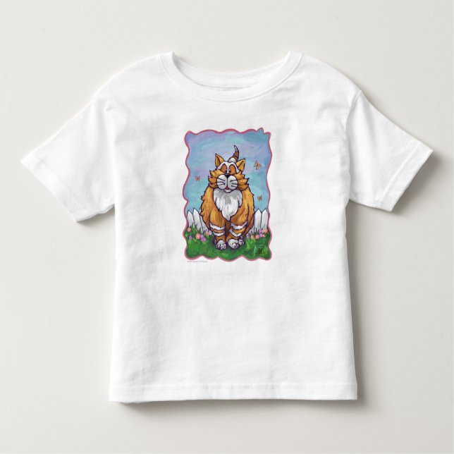 T-Shirts Ginger Cat (Frente)