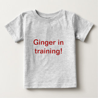 T-shirts Ginger Em Treinamento!